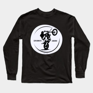 Supermoto enduro Long Sleeve T-Shirt